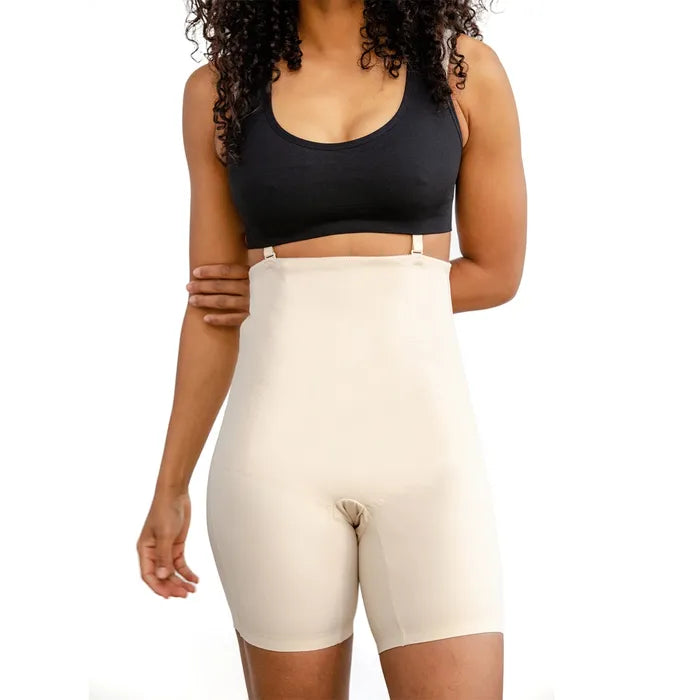 Reduces swelling and postpartum bleeding Stabilizes the core to improve posture Seamless and comfortable under clothing